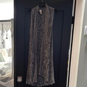 Chico's Black and White Knit Cardigan